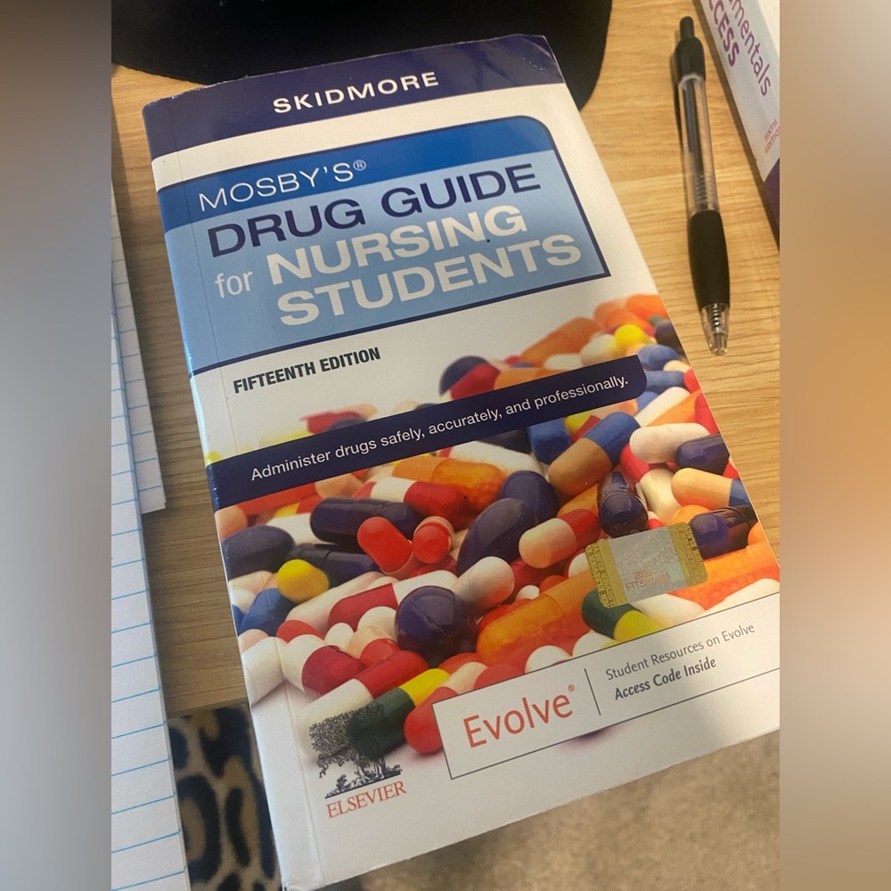 Mosby’s Drug Guide for Nursing Students
